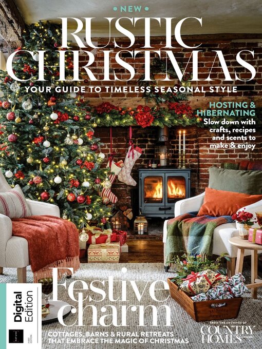 Cover image for Country Homes & Interiors: Rustic Christmas